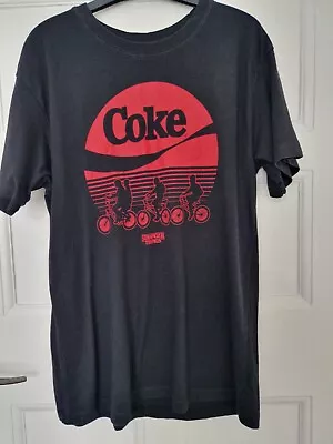 Buy Stranger Things / Coke Exclusive Netflix Unisex T-Shirt - Size Small • 2.80£