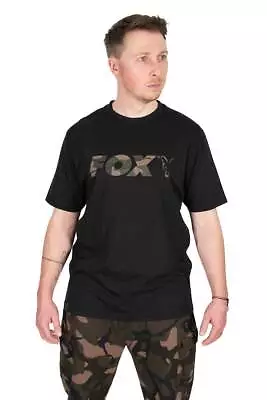 Buy Fox T-Shirt Outline Black Camo Logo S M L XL XXL XXXL Camo Shirt DA • 18.15£