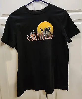 Buy Cute Women’s Top T-Shirt Size Small   Catttitude  Halloween • 5.79£