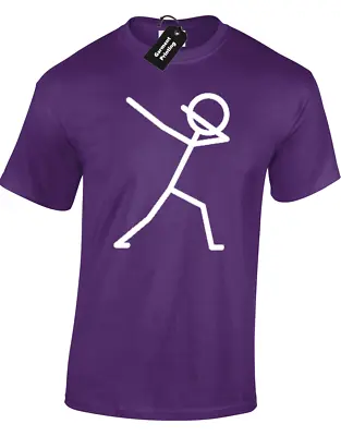 Buy Stickman Dabbing Mens T Shirt Funny Cool Dab Dance Awesome Hipster Blogger Gift • 8.99£