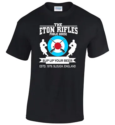 Buy Mens T-Shirt The Jam Inspired Paul Weller 70's Punk Eton Rifles Homage Mod DTG • 15.95£