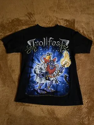 Buy Trollfest - Amerikaos Tour T-Shirt (2015, Small) Folk Metal • 37.89£