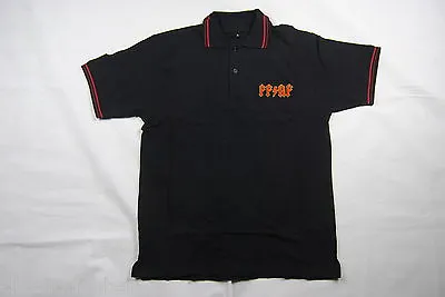 Buy Funeral For A Friend Embroidered Ac/dc Style Logo Polo T Shirt New Official Ffaf • 12.99£