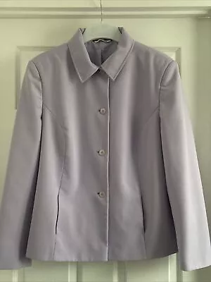 Buy Ladies GEORGE ESSENTIALS Four Button Fully Lined Size 20 LILAC Collared Jacket • 3.50£
