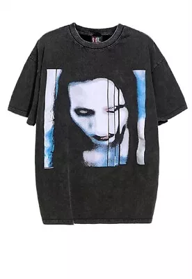 Buy Marilyn Manson T-Shirt Vintage Antichrist Superstar Long Large Fit Small New • 42£