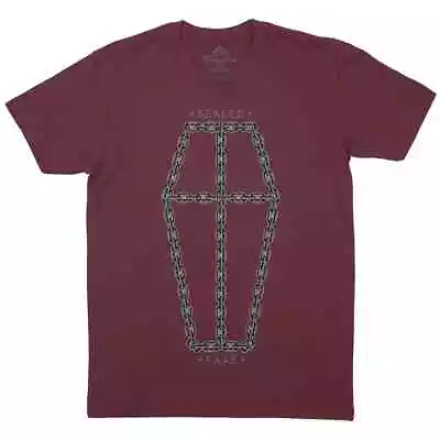 Buy Fate Cross Mens T-Shirt Religion Sealed Gothic Occult Coffin Grave P388 • 11.99£