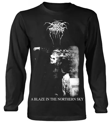 Buy Darkthrone A Blaze In The Northern Sky Long Sleeve Shirt OFFICIAL • 20.99£