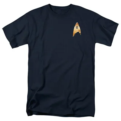 Buy Star Trek Discovery Operations Badge Adult T-Shirt • 64.25£