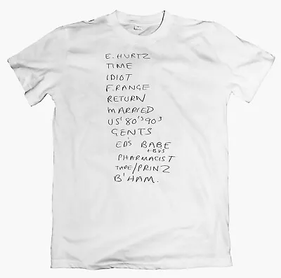 Buy THE FALL 'Setlist 92' T-shirt Bend Sinister Code Selfish Kurious Oranj Extricate • 12£