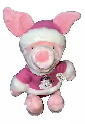 Buy Disney Store Exclusive Winnie The Pooh Piglet Snowman Sweater Christmas Plush 13 • 17£
