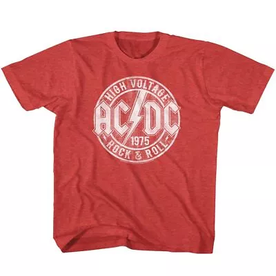 Buy Kids AC/DC High Voltage Rock And Roll Music Band T-Shirt • 19.29£