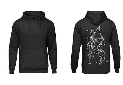 Buy Thestral Hoodie Custom Made Black Adults Harry Potter • 22.95£