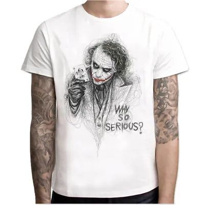 Buy New Unisex T Shirts Digital 3D Printed Joker Face Why So Serious • 20.99£