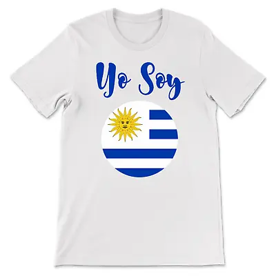 Buy  Yo Soy Uruguayo/ Uruguaya Unisex T-Shirt Crew Neck Unisex  Unique Design White • 23.67£