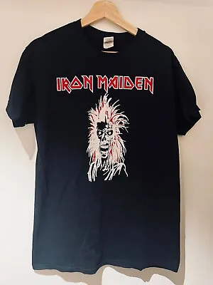 Buy Iron Maiden T Shirt British Tour 1980 Size M Official Judas Priest Ozzy Osbourne • 19.99£