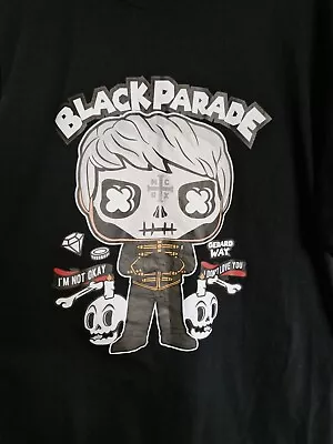 Buy Gerard Way Men's L T Shirt Unisex Rock My Chemical Romance Black Parade • 14£