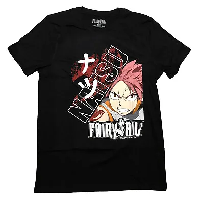 Buy Fairy Tail Natsu Kanji Anime Adult T-Shirt • 67.69£