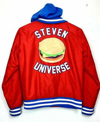 Buy STEVEN UNIVERSE Varsity Jacket Red Baseball Fleece Hoodie  OFFICIAL MERCHANDISE • 125.34£