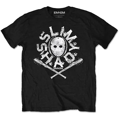 Buy Eminem Shady Mask Black Unisex T-Shirt Hip Hop New & Official Merchandise • 14.85£