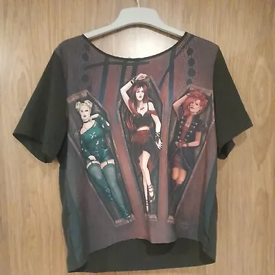 Buy Scooby Doo Hex Girls Gothic Redbubble Womens Casual Relaxed Fit Top Size L • 2.99£