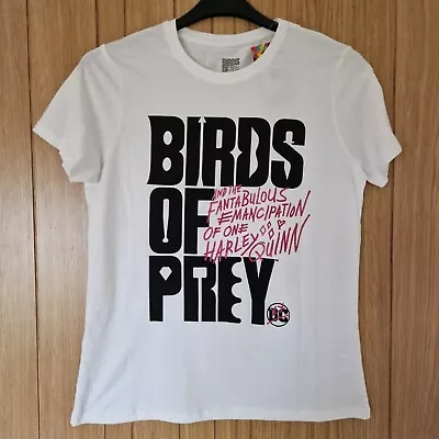 Buy Birds Of Prey White T-shirt Size 12 NEW • 8£