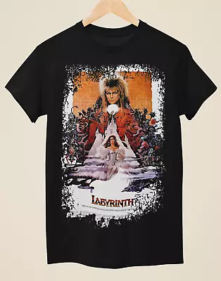Buy Labyrinth - Movie Poster Inspired Unisex Black T-Shirt • 14.99£