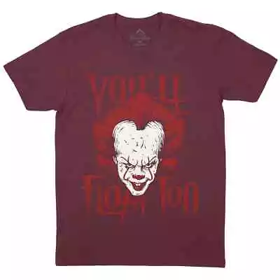 Buy Scary Clown T-Shirt Horror Pennywise It We All Float Down Here Funny E121 • 11.99£