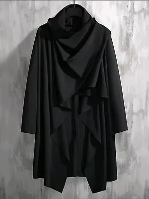Buy Size S Black Goth Jacket Coat Men Woman Punk Alt Rave Emo Dist Kstr • 18£