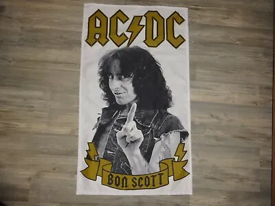 Buy AC-DC AC/DC Flag Flagge Poster Heavy Metal Hard Rock Poison Krokus • 21.71£