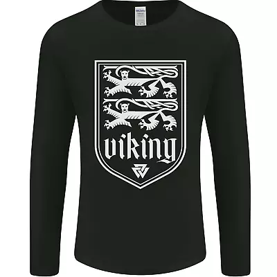 Buy The Vikings Valknut Symbol Valhalla Lions Mens Long Sleeve T-Shirt • 11.99£