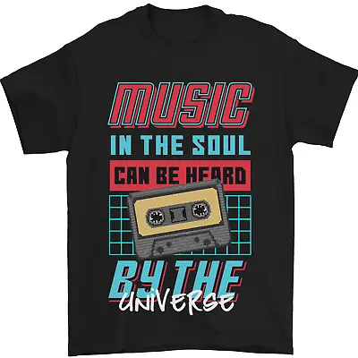 Buy Music In The Soul Heard By The Universe Mens T-Shirt 100% Cotton • 9.49£