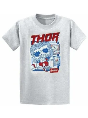 Buy Funko Pop Tee Marvel Party Thor Avengers Endgame T-shirt Medium • 15£