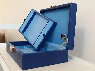 Buy ROLEX Pearl Master Jewellery Box. Royal Blue, ROLEX Embossed Imprint. • 695£