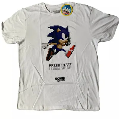 Buy Sonic The Hedgehog T-Shirt Mens Sized M • 9.99£
