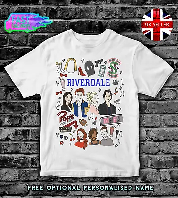 Buy RIVERDALE SOUTH SIDE SERPENTS Kids T-Shirt Top Boys Girls T SHIRT #2 • 9.99£
