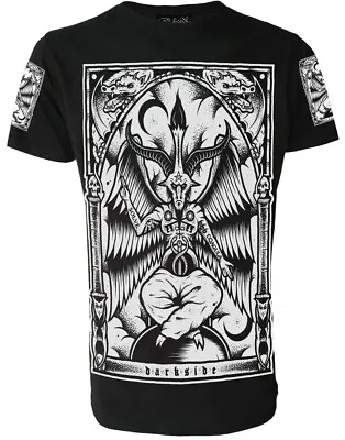 Buy Baphomet - T-Shirt, Gothic Satanic Witchcraft Supernatural Unholy Gift, Darkside • 17.95£