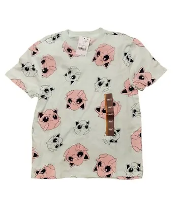 Buy NWT Kids Unisex Boys Girls Pokémon Jigglypuff T Shirt Size S (6/7) • 7.89£