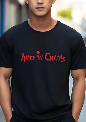 Buy Alice In Chains T-Shirt Rock Heavy Metal Mens Womens Unisex Black S M L XL XXL • 12.99£