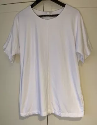 Buy COS X White T-Shirt Project. Size M Tee. Double Layer. 100% Cotton. • 18£