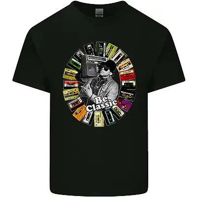 Buy Be Classic Retro Cassette Tapes Rap Music Mens Cotton T-Shirt Tee Top • 7.99£