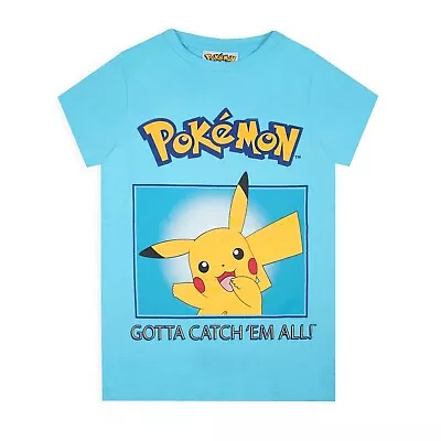 Buy Pokemon Boys Gotta Catch �'Em All! Pikachu T-Shirt NS7372 • 12.30£