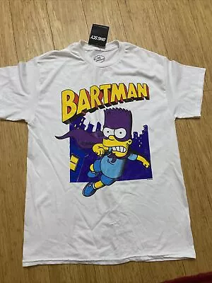 Buy Official The Simpsons Bartman T Shirt Size Medium Brand New With Tags M Bart Man • 11.99£