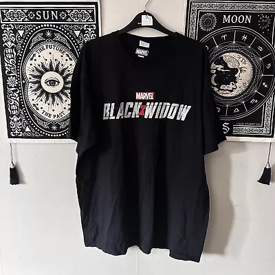 Buy Marvel Gildan Mens XL Black Widow Graphic Tshirt Top • 4.99£
