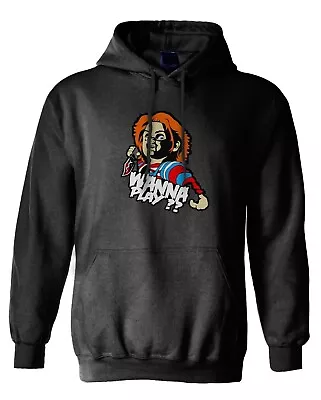 Buy Horror Hoodie Cartoon Film Movie Funny Cool Novelty For CHILDS PLAY CHUCKY FANS • 14.99£