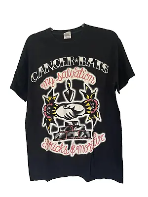 Buy Vintage Cancer Bats Shirt Medium Rock Band Metal Tour Toronto Alexisonfire Music • 30£