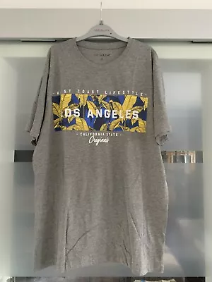 Buy Primark Mens Los Angeles T Shirt - Short Sleeves- Multi Colour - Large - New • 3.75£