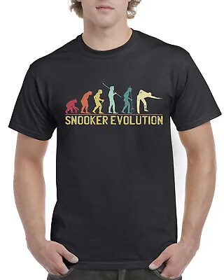 Buy Birthday Gifts For Dad Evolution Of Snooker T Shirt 147 Break Mens TShirt DaddY • 12.99£