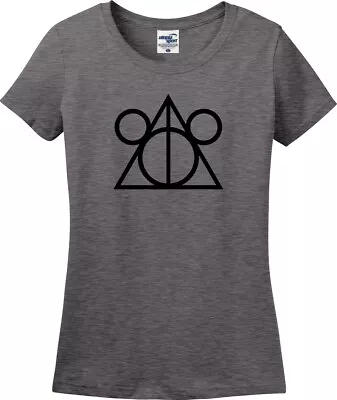 Buy Deathly Hallows Ears Funny Missy Fit Ladies T-Shirt (S-3X) • 19.27£