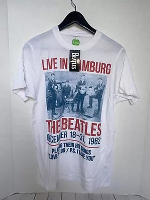 Buy Official The Beatles Live In Hamburg T-Shirt New Unisex Licensed Merch • 13.95£