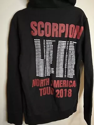 Buy Drake Scorpion Tour Hoodie Mens Size Small Oversized Heavyweight Cotton 2018 • 64.95£